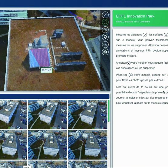  Plateforme numérique pour exploitation des images captées par drones | Air Support by Parrot - Logiciel BIM