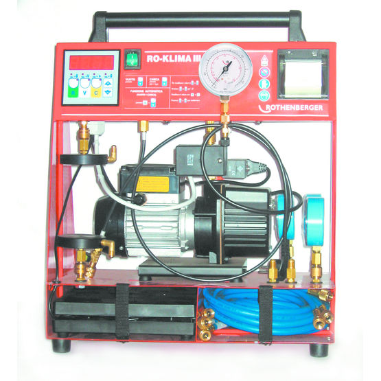 Pompe pour vide et charge des circuits frigorifiques | Ro-Klima III