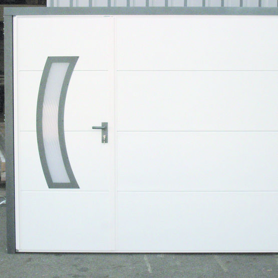 Porte basculante isolante en acier pour garage | 101 ISO 40