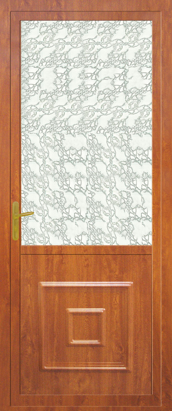  Porte d&#039;entrée à panneaux en PVC personnalisable | Portes à panneaux PVC Classiques - Porte d'entrée en PVC ou composite