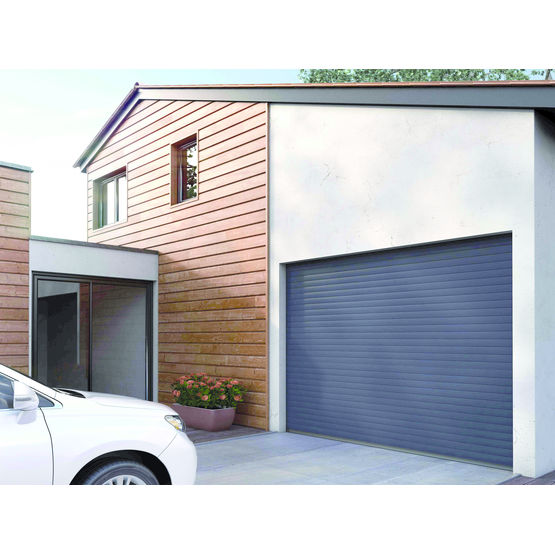 Porte de garage à enroulement à lames aluminium de 77 mm de hauteur | Easydoor 77