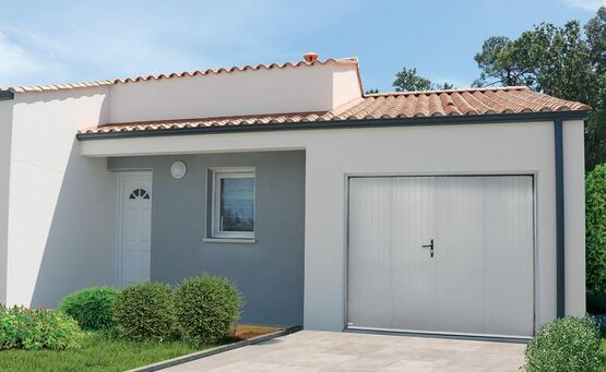 Porte de garage traditionnelle 4 vantaux aluminium | Icare	 - produit présenté par SOTHOFERM