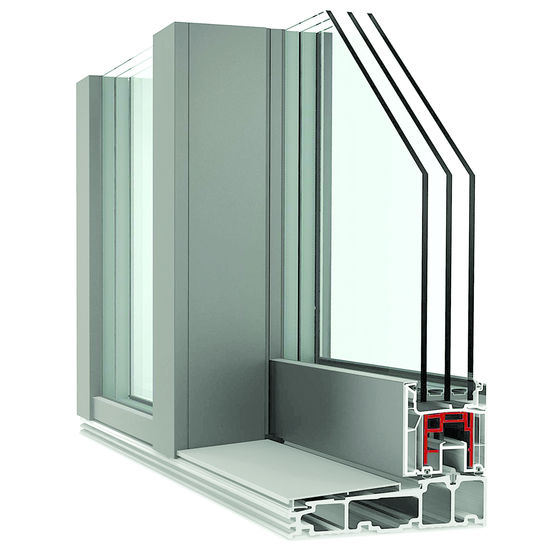 Porte–fenêtre levante coulissante en PVC ou mixte PVC/aluminium | KS 430