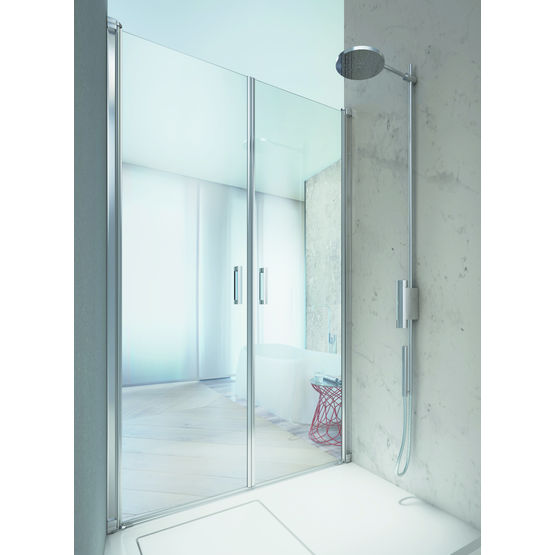 Porte vitrée réversible pour douche | Linea