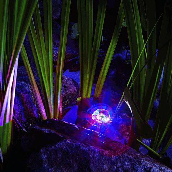 Projecteur extérieur à couleurs réglables pour éclairage de bassins jusqu&#039;à 4 m de porfondeur | Profilux Garden LED