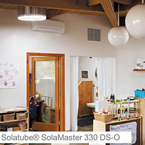  Puits de lumière pour bâtiments tertiaires | Solatube SolaMaster 330DS-C/330DS-O - Puits de lumière