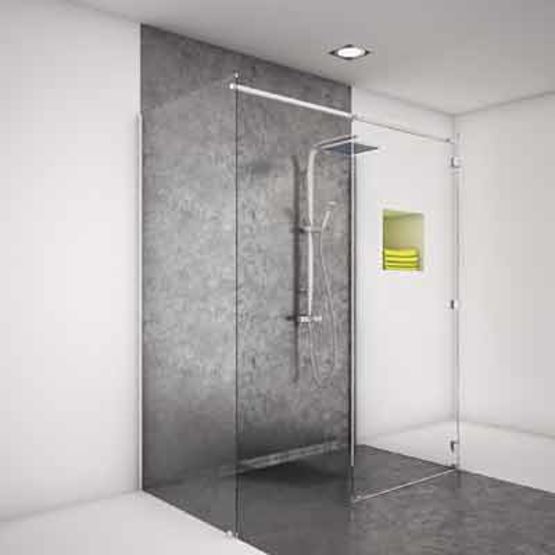  Quincaillerie miniature pour paroi de douche sans joints ni cornières | Walk-In - Autres accessoires pour salle de bains