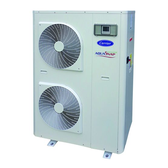 Refroidisseur de liquide à condensation par air et PAC intelligente réversible | Aquasnap 30RQV Greenspeed