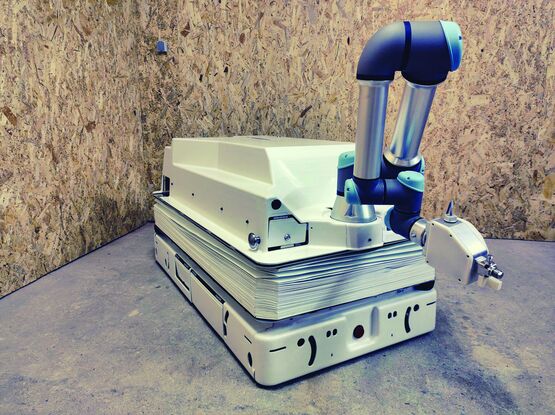 Robot assistant pour tâches répétitives de l&#039;artisan-peintre en intérieur | Painter Paco