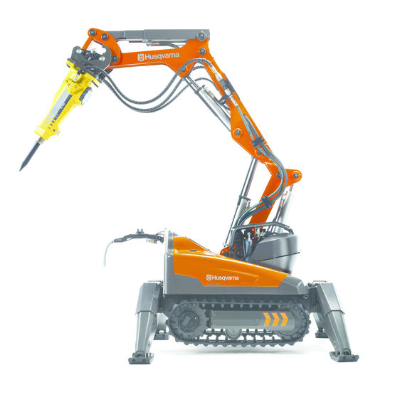  Robot démolisseur télécommandé | DXR 140 - HUSQVARNA CONSTRUCTION PRODUCTS