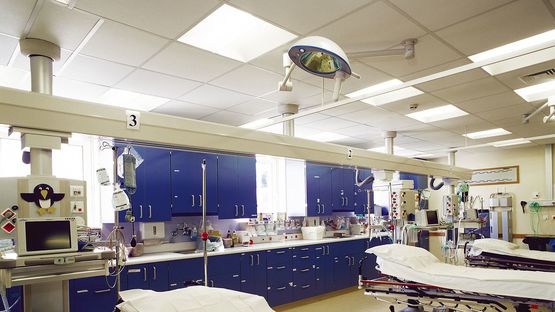  Rockfon® MediCare® Air | Plafond acoustique en laine de roche pour milieux hospitaliers - ROCKFON