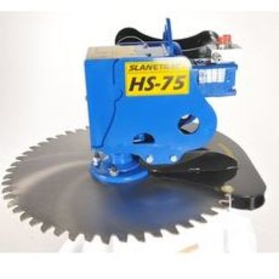 Scie circulaire hydraulique pour machine de 3.5 T à 9 T | SLANETRAC HS775