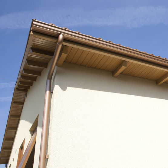 Sous-face aluminium pour habillage d&#039;avant-toits et débords de toiture | Sous-face alu - produit présenté par DAL'ALU