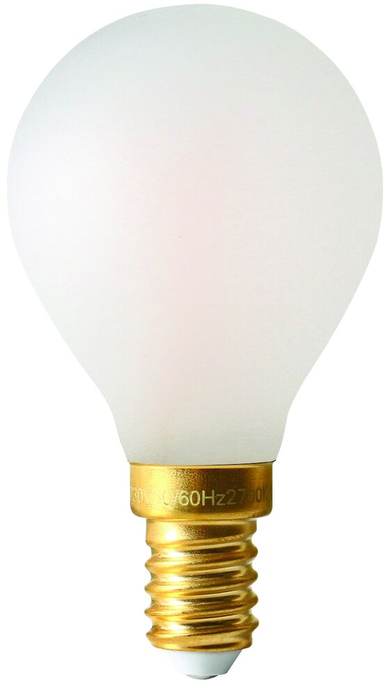 Sphérique G45 Filament LED 4W E14 2 700 K 340Lm Dim. Mat.