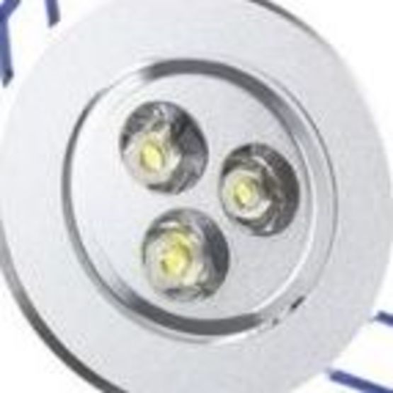  Spot LED Downlight rond orientable 3x1W | LD10040101 - Spots encastrés