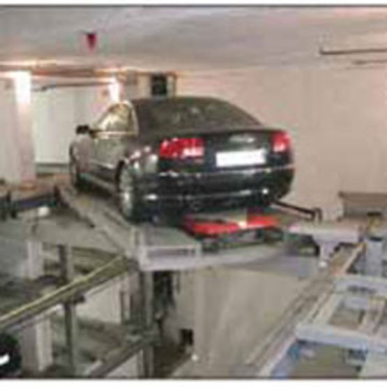 Stationnement automatique de véhicules pour parkings sans piétons | Automatic