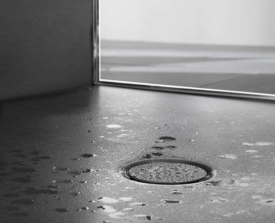  Surface antidérapante pour receveurs de douche en acier titane vitrifié | Antidérapant Pro Bette - Receveur de douche rectangulaire