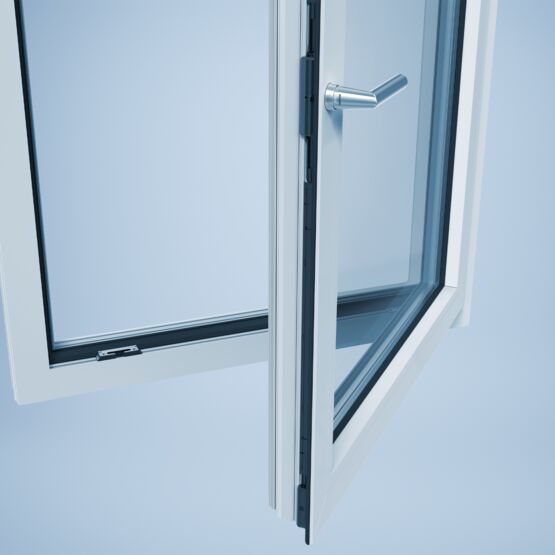 Le système de ferrures de fenêtres innovant heroal WF EM © heroal