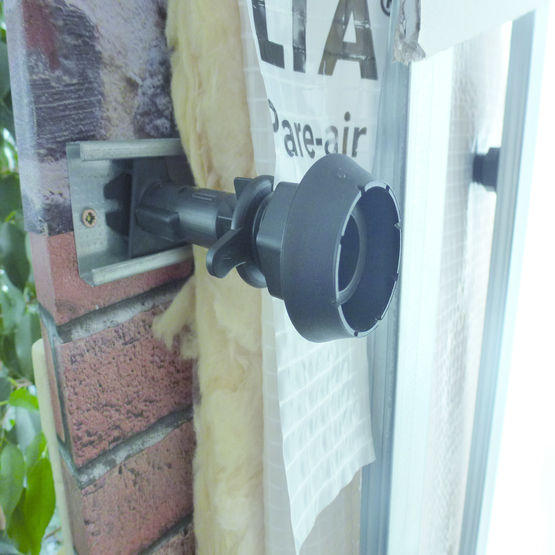 Système de fixation étanche à l&#039;air pour plaques de plâtre sur murs maçonnés | Sixbox AP INTER