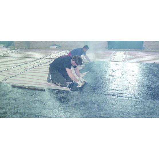  Système de plancher chauffant noyé dans chape asphalte | Humide A - MULTIBÉTON