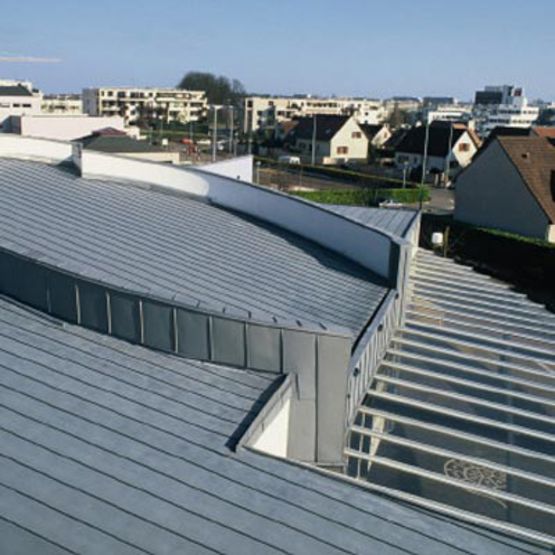 Système de toiture chaude en zinc prépatiné | VMZ Toiture structurale