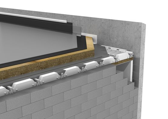  Système préfabriqué pour isolation de toit-terrasse en toiture chaude | Terrawatt - KP1