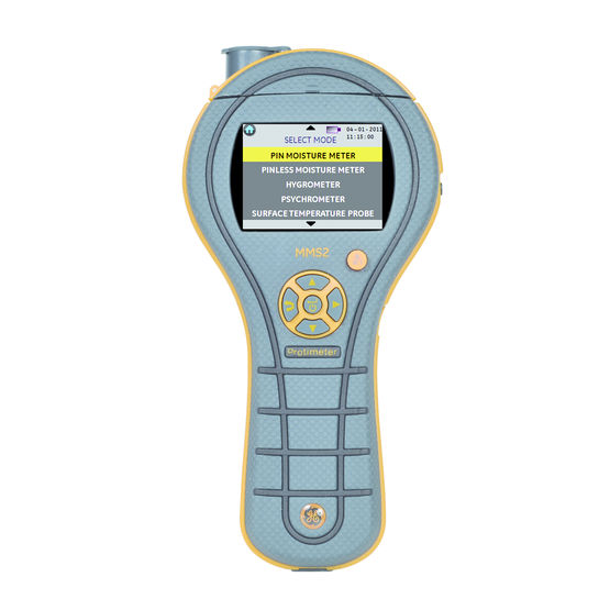 Testeur d&#039;humidité portable avec captage de la température | Humitest MMS2