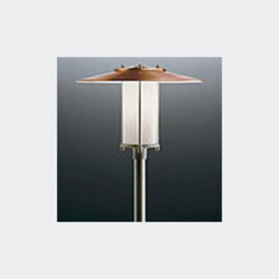 Têtes de candélabre ou de lanterne à abat-jour en cuivre | Kastrup / Sondergraad