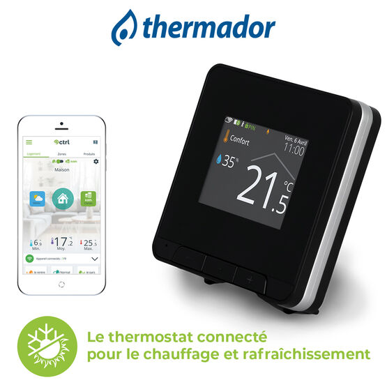   Thermostat d&#039;ambiance connecté et intelligent | THERMA HOME - Thermostats