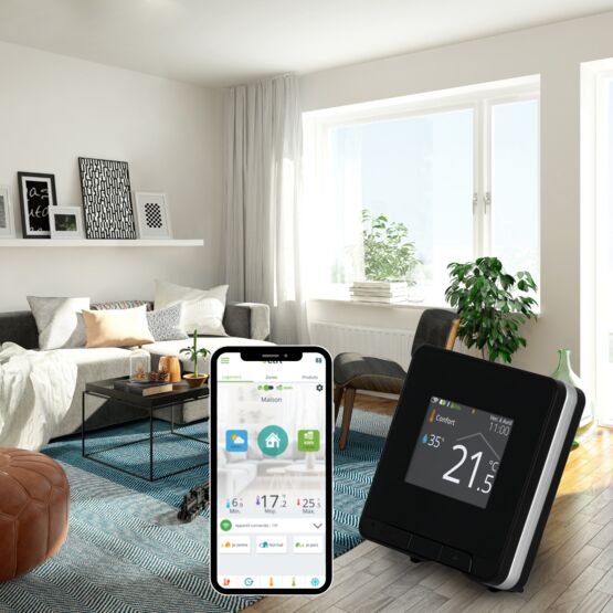  Thermostat d&#039;ambiance connecté et intelligent | THERMA HOME