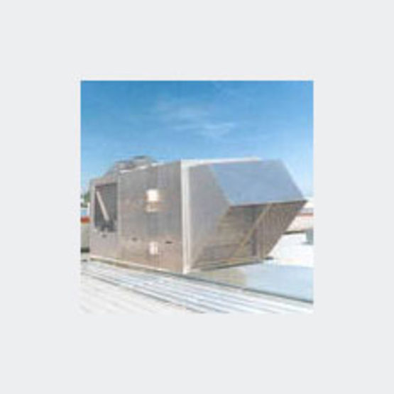 Unité de ventilation de toiture pour locaux industriels