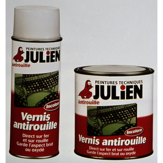 Vernis antirouille incolore en pot ou aérosol | Vernifer