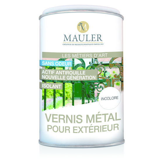 Vernis brillant pour supports métalliques intérieurs ou extérieurs | Vernis Métal Extérieur
