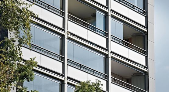  Vitrage sans isolation thermique pour balcons et façades | SL 25 XXL - Loggias et bow-windows