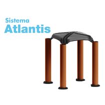 Coffrages perdus pour vides sanitaires et planchers aérés à hauteur variable | Système Atlantis