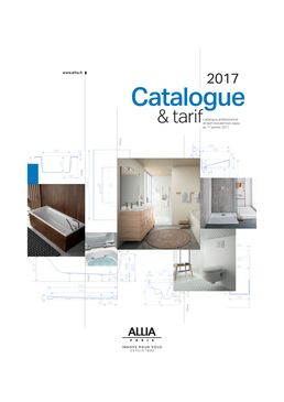 Catalogue Tarif 2017 Allia salle de bains