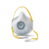 Masque à usage unique anti-poussières FFP3 NR D avec soupape Ventex® 