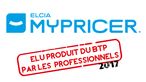 MyPricer obtient le label «Élu produit du BTP par les professionnels 2017»
