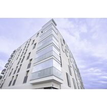 Vitrage sans isolation thermique pour balcons et façades | SL 25 XXL