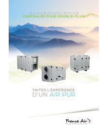 Gamme complète de centrales d’air double-flux