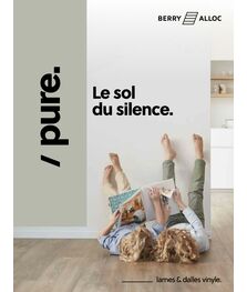 Lames & Dalles Vinyle BerryAlloc - Collection Pure - Brochure