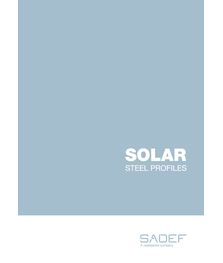 Catalogue structure acier pour le solaire Sadef