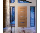 Porte d&#039;entrée mixte aluminium et bois | Horizon