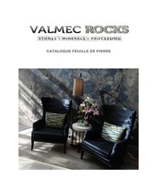 Catalogue Feuille de pierre VALMEC ROCKS 