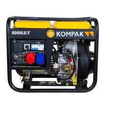 Groupe électrogène 6400W Diesel 230V/400V NT-8000LE-T | KOMPAK 