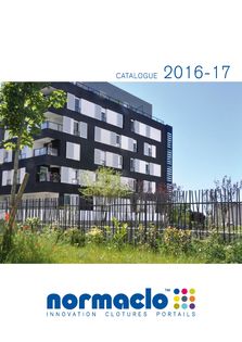 Catalogue clôtures et portails normaclo 2016-17
