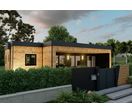 Maison moderne en kit 126m² -  avec patio / Spéciale jeunes ou petit budget | BATI-FABLAB