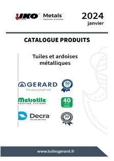 Catalogue produits IKO Metals France 2024