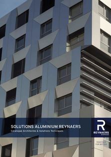 Nouveau catalogue Architectes & Solutions Aluminium Reynaers