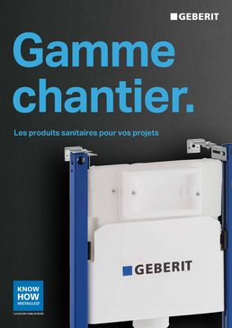Brochure Chantier 2017 GEBERIT